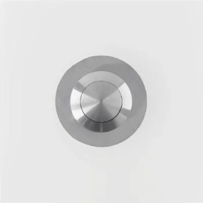 Produktbild von Knobloch Aufputz-Klingelplatte 75x75mm Serie Snow aus Edelstahl, 1 Stk.