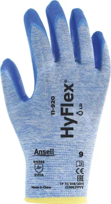Zdjęcie produktu dla Para rękawic Ansell HyFlex 11-920, rozmiar rękawic: 8