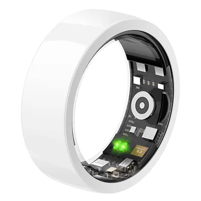 Produktbild von Riversong, Smart Ring für Gesundheit und Fitness, IP68, ultraleicht 3.8g, Weiß