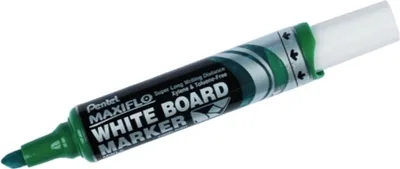 Produktbild von Whiteboardmarker Maxiflo 2-5mm Keilspitze grün Packung mit 12 Stück