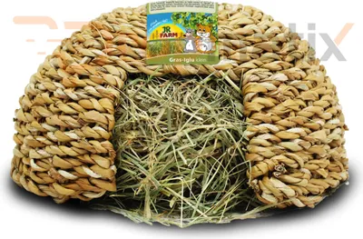 Zdjęcie produktu dla JR Grass Igloo suplement diety dla małych gryzoni 200 g - 4x200g
