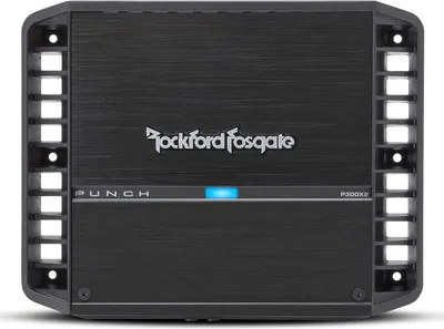 Produktbild von Rockford P300X2, Schwarz, 50 - 250 Hz, 50 - 250 Hz, 0 - 18 dB, A/B, CE