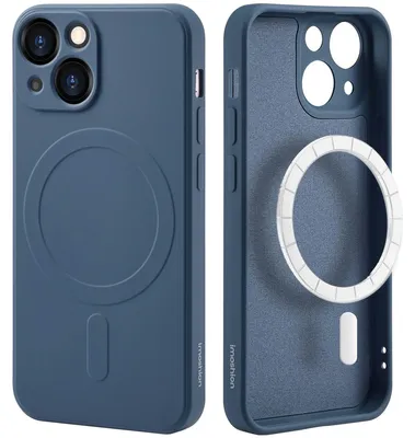 Imagen del producto de Funda de Colores con MagSafe para Apple iPhone 13 Mini - Azul oscuro