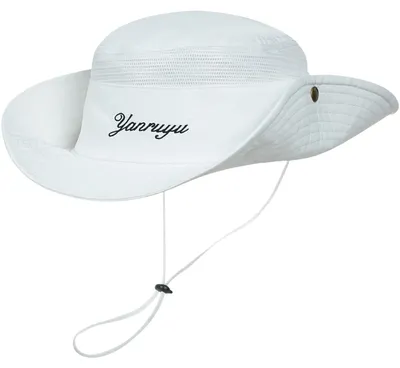 Imagen del producto de Sombrero Fischerhut Yanruyu, protección solar, transpirable, protección UV, color blanco, talla 52-60 cm