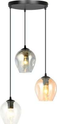 Immagine prodotto di Lampadario Emibig 3xE27 40W ISTAR 3 PREMIUM BL/MIX 682/3PREM