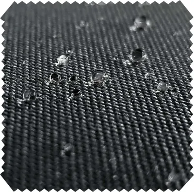 Produktbild von novely® ARAGON WASSERABWEISEND - Premium Outdoor-Stoff - Lichtechter Möbelstoff - Polsterstoff in Baumwoll-Optik für Gartenmöbel - Pflegeleichte Meterware 1lfm - Farbe: 40 Anthrazit