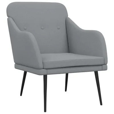 Produktbild von Sessel Hellgrau 63x76x80 cm Stoff