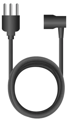 Produktbild von EKON Netzkabel mit 90° IEC-Stecker, 5 m