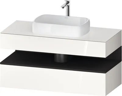 Produktbild von DURAVIT QA4732080220000 QTG KWTU WH Ek. 1200x550x600 Wß Hgl.