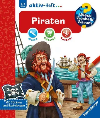 Produktbild von Wieso? Weshalb? Warum? aktiv-Heft: Piraten