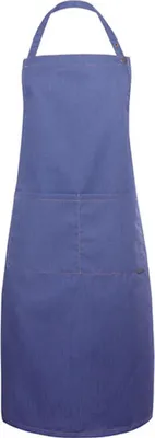 Produktbild von Karlowsky LS 22 | Latzschürze Jeans 1892 Virginia - 71 x 95 cm - Farbe: Vintage Blue (ca. Pantone 2108C) - Größe: 71 x 95 cm