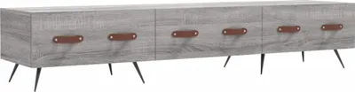 Obrázok produktu pre vidaXL TV skrinka Grey Sonoma 150x36x30 cm Drevo Materiál
