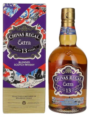 Image de Chivas Regal EXTRA 13 Years Old BOURBON CASK Finish 40% Vol. 0,7l en boîte cadeau
