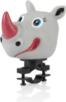 Produktbild von XLC Kinderhorn Nashorn für Lenkerbefestigung, bunt