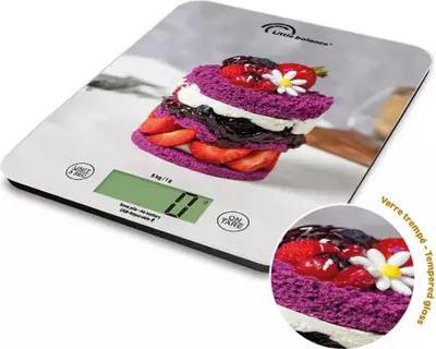 Image de Balance de cuisine électronique 5kg/1g - Little Balance - 8847 - slim fruitcakes