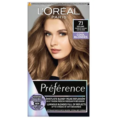 Obrázek produktu pro L'Oreal Paris Preference Cool Blondes Farba do wosw 7.1 Iceland
