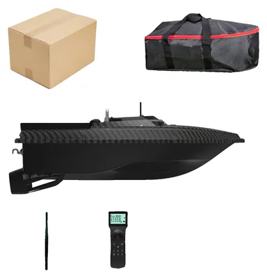 Obrázok produktu pre Lodka na návnadu, GPS navigácia, dvojmotorový pohon, GPS + 46 800 mAh