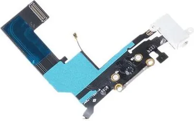 Produktbild von Für iphone 5S Dock Connector Ladebuchse Audio Jack Antenne Mikrofon Flex weiss