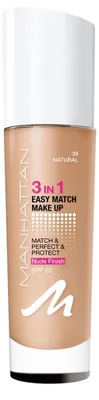 Zdjęcie produktu dla Manhattan 3w1 Easy Match Make up Fb.39