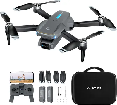 Produktbild von Ameta S20 Lite FPV Drohne mit Kamera 4K, 36 Min Flugzeit, Bürstenloser Motor, Höhenhaltung, Kreisflug, RC Quadrocopter für Anfänger Erwachsene Kinder