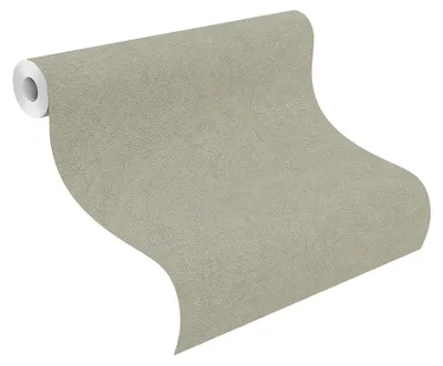 Obrázok produktu pre Vliesová tapeta 520279 Jednofarebná tapeta 53 x 1005 cm Rasch Concrete Green Gold