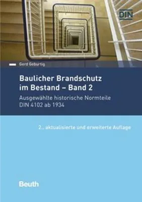 Zdjęcie produktu dla Baulicher Brandschutz im Bestand: Band 2