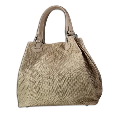 Immagine prodotto di Toscanto borsa in pelle borsa a tracolla taupe beige marrone OTT163HN