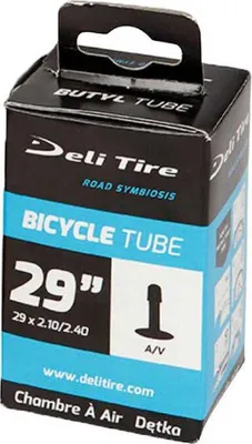 Immagine prodotto di Camera Deli Anti Puncture da 37 mm per bicicletta, nera, 27,5" / 2,10-2,40, nera, 27,5"