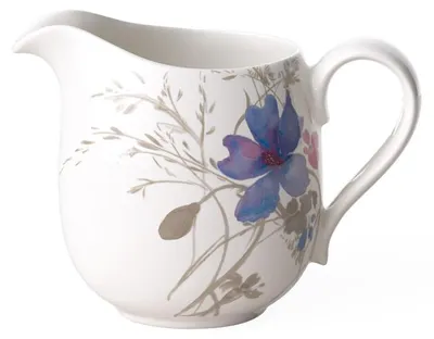 Imagen del producto de Mariefleur Gris, jarra de leche básica para 6 personas, 138 x 72 x 101 mm, 270 ml | Villeroy & Boch | N.º de artículo: 1041040780 | EAN: 4003686188730 / Venta solo mientras duren las existencias
