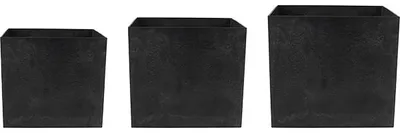 Obrázek produktu pro Obal Artstone - Maud Pot Black (Set 3 ks)