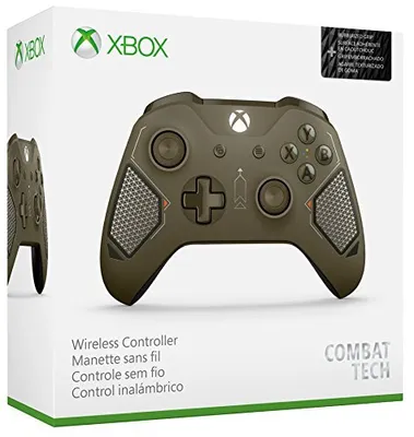 Produktbild von Microsoft Xbox Wireless Controller Combat Tech Special Edition Grün, Grau RF Gamepad Analog Xbox, Xbox One, Xbox One S