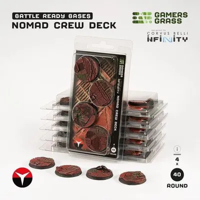 Produktbild von GamersGrass GGB-NCDR40, Braun, 4 Stück(e)