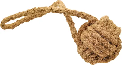 Immagine prodotto di mascota casa - Coco Ball - giocattolo sostenibile per cani - giocattolo da masticare per cani - promuove la salute dentale - pulisce i denti - fibra di cocco 100% naturale