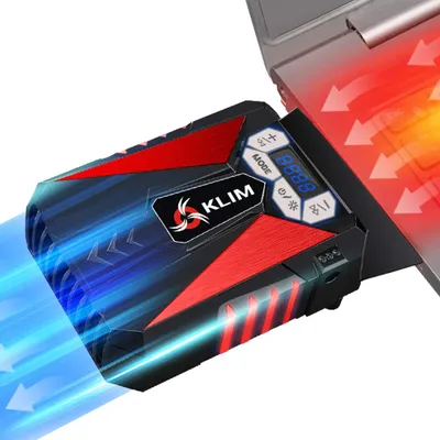 Produktbild von KLIM Cooler PC Ventilator Tragbar Gamer Kühler Hoch A/V Lüfter.
