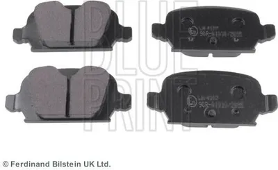 Produktbild von BLUE PRINT Bremsbeläge Satz Hinten für OPEL Corsa C Schrägheck (X01) ADZ94232