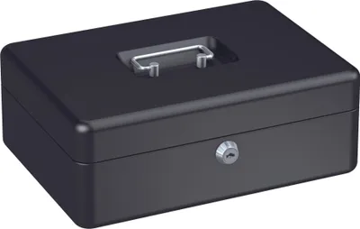 Produktbild von BASI - Geldkassette - GK 10 - Schwarz -H90xB250xT180mm