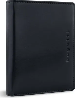 Produktbild von bugatti Geldbörse Romano RFID Wallet With Flap 10CC Black schwarz