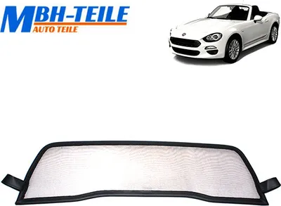 Produktbild von Windschott Fiat 124 Spider 348_ | 2016 - Heute | Windabweiser Schwarz
