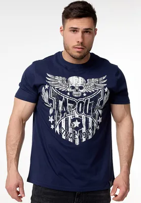 Produktbild von Tapout Herren T-Shirt Westlake navy/white L