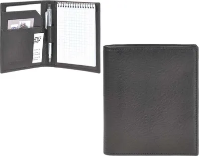 Produktbild von Sonnenleder Schreibmappe Leder Twain A7 schwarz