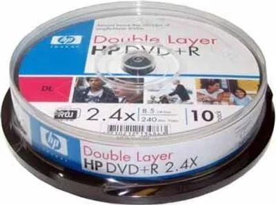 Produktbild von HP Dvd+r 8.5GB 10er Pack DVD+R, 8,5 GB