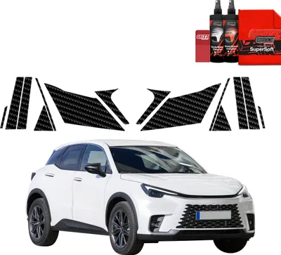 Immagine prodotto di Pellicola protettiva in carbonio 14in1 Grizz Protector per montante B-C - Lexus LBX (2023-2025)