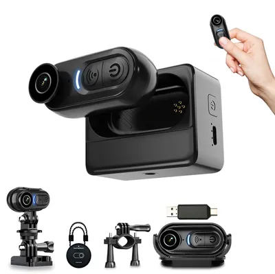 Produktbild von 4K Ultra HD Mini WLAN Kamera tragbarer kleiner digitaler Videorekorder Vision-Miniatur-Sport-DV-Camcorder Daumenkameras