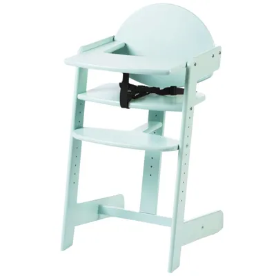 Produktbild von GEUTHER Hochstuhl Filou Up aus Holz | mitwachsend bis 85 kg | verstellbar mit Essbrett & Gurt | langlebig & ergonomisch