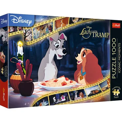 Image de PUZZLE CREFL 1000 pièces PremPlus Mongrel in Love 10830