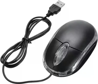 Image de APT AK190 Souris optique filaire noire
