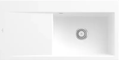 Produktbild von Villeroy & Boch Keramikspüle 336101RW, Subway Style 60 Einbauspüle - inkl.