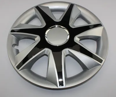 Produktbild von SET Radkappen Radzierblenden 4er Satz 14 RUN silver-black