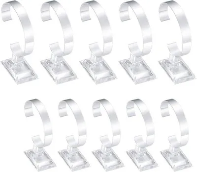 Produktbild von Armbanduhr Halter transparent für 10 Uhren Schmuck Ausstellung