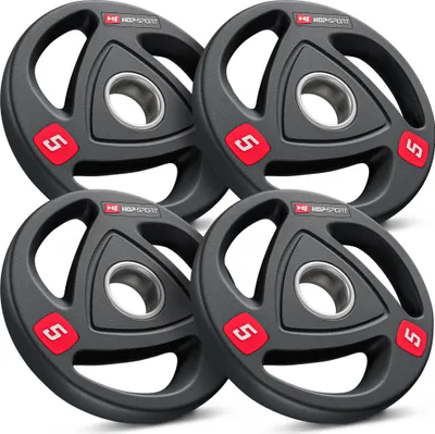 Produktbild von Hop-sport Sada olympijských závaží 4 x 5kg | Olympijský kotúč | Olympijská činka